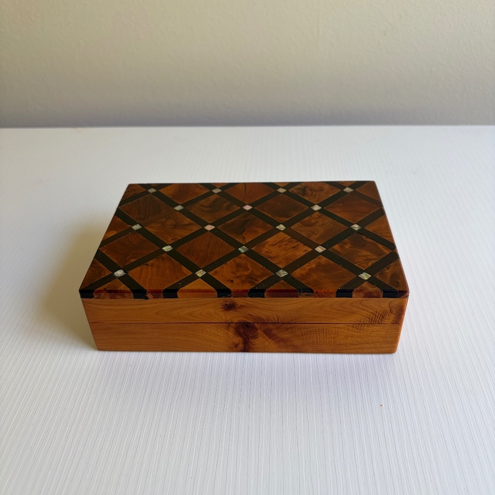 Cedar Wood Jewelry Box